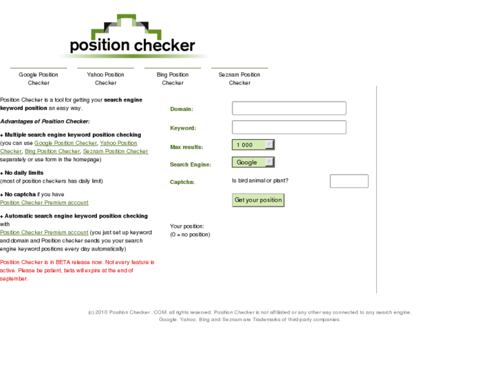 www.position-checker.com