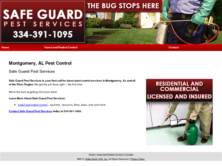 www.safeguardpestservices.com