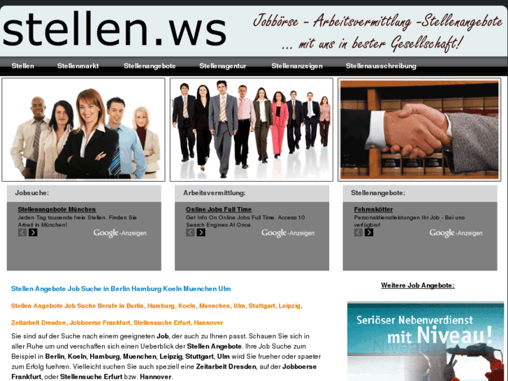 www.stellen.ws