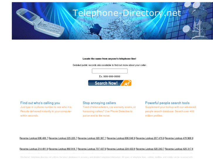 www.telephone-directory.net