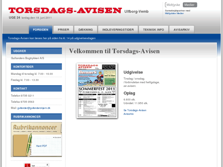 www.torsdagsavisenulfborg.com