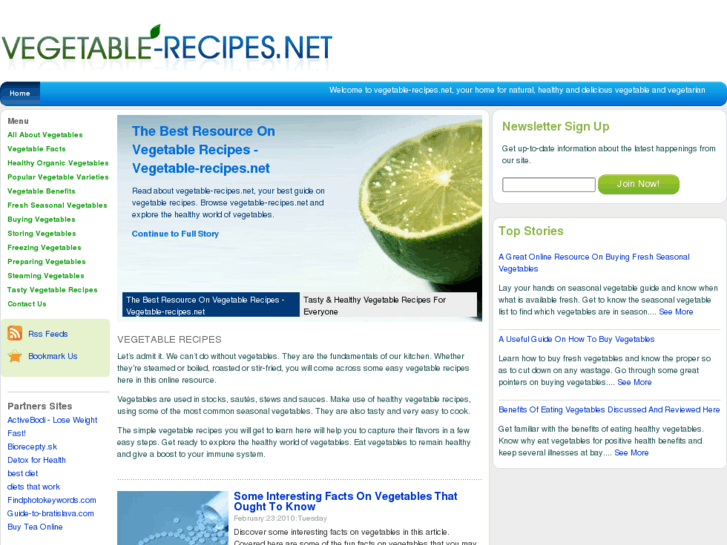 www.vegetable-recipes.net