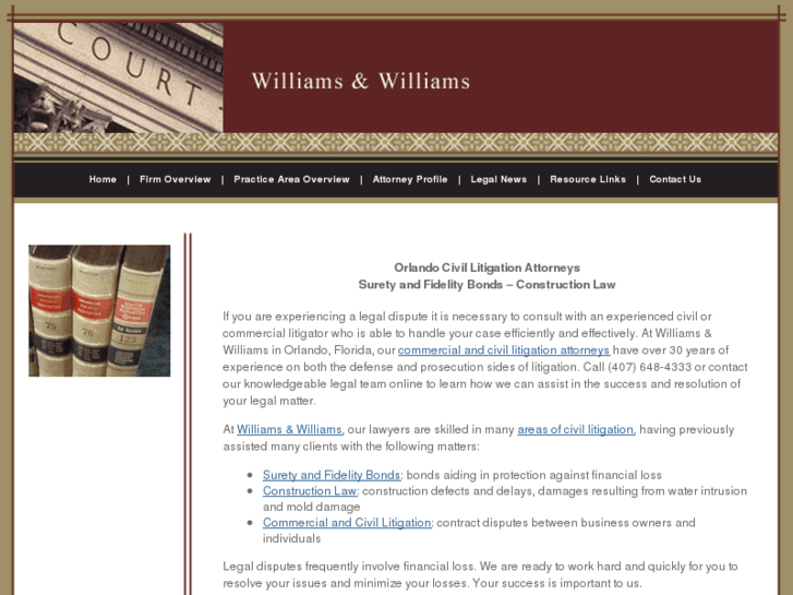 www.williamsandwilliamslaw.com