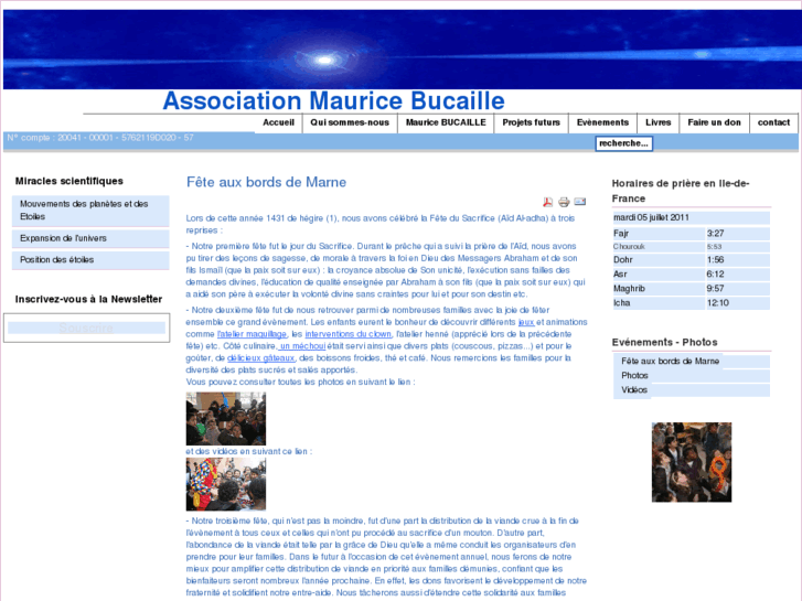 www.associationmauricebucaille.org