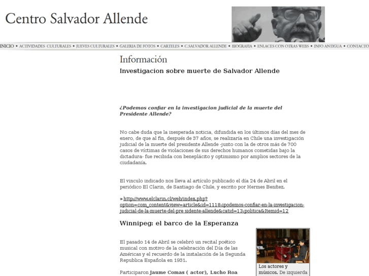 www.centrosalvadorallende.es