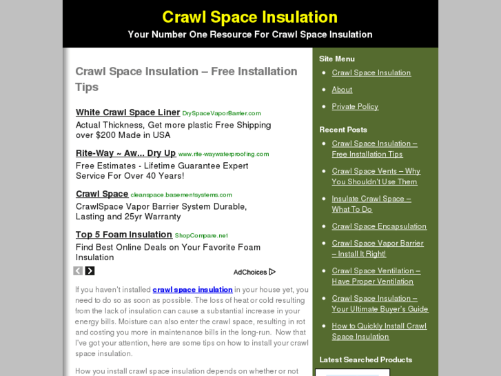 www.crawlspaceinsulation.org