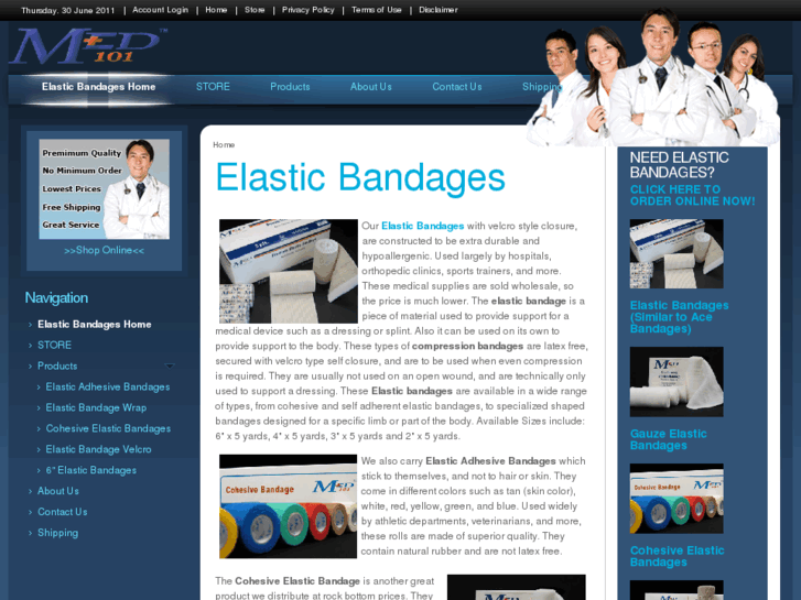 www.elasticbandagestore.com