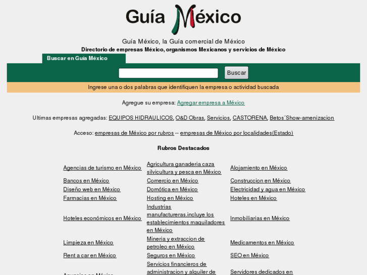 www.guiamexico.com.mx