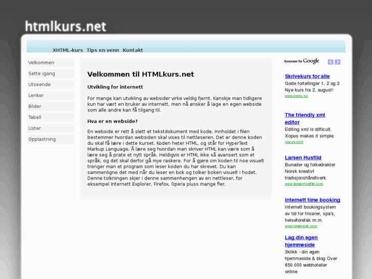 www.htmlkurs.net