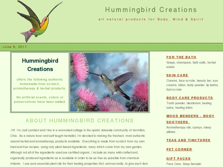 www.hummingbirdcreations.net