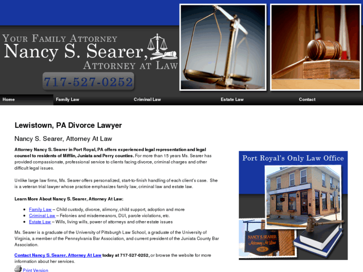 www.nancysearerattorneyatlaw.com