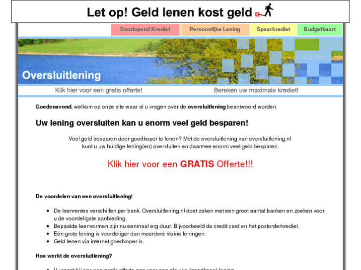 www.oversluitlening.nl