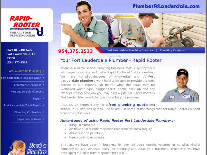 www.plumberftlauderdale.com