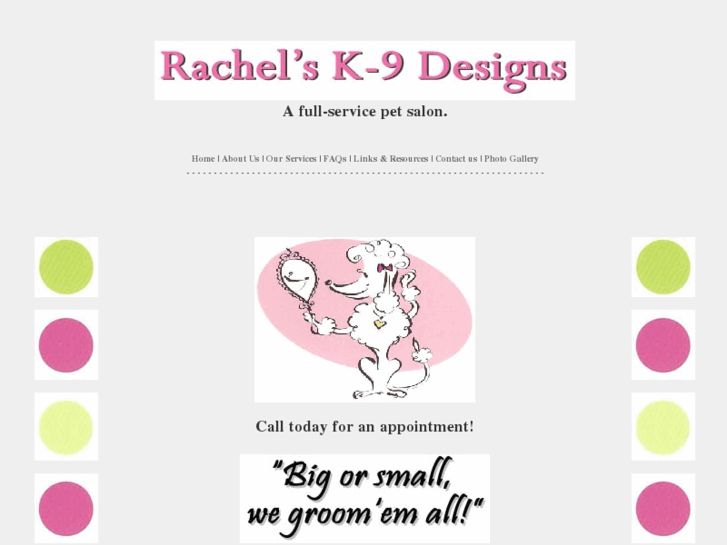 www.rachelsk9designs.com