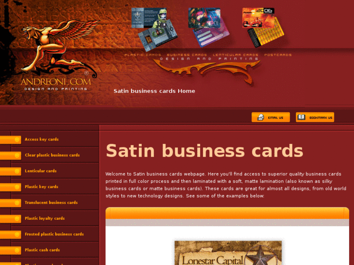 www.satinbusinesscards.com