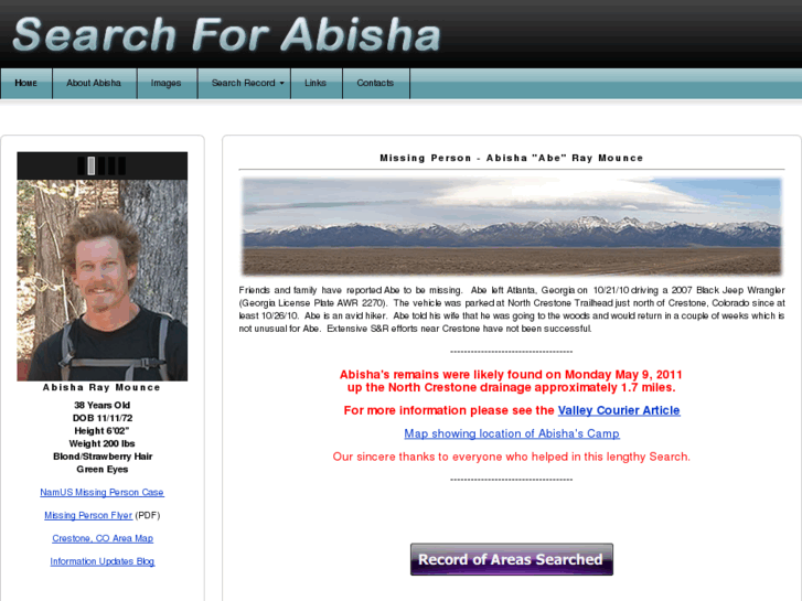 www.searchforabisha.org