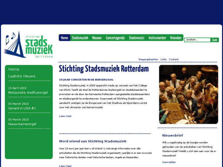 www.stadsmuziek.nl