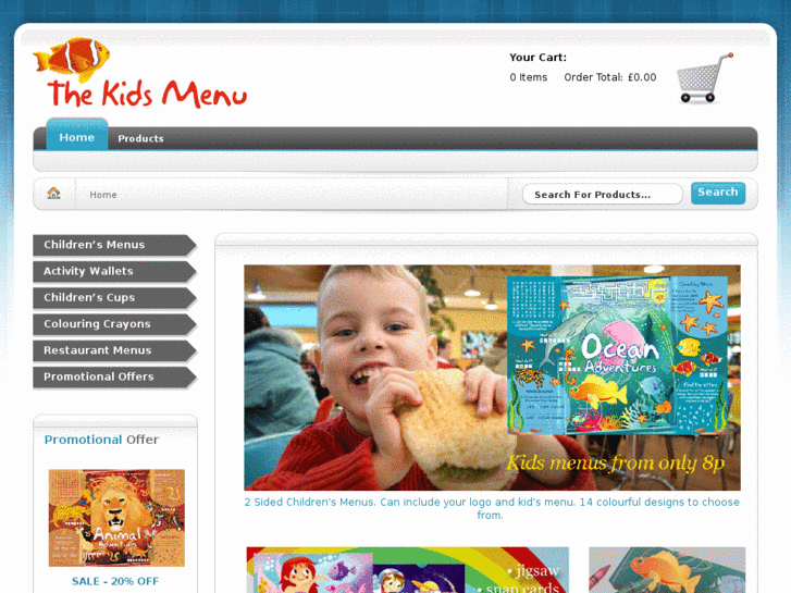 www.thekidsmenu.co.uk