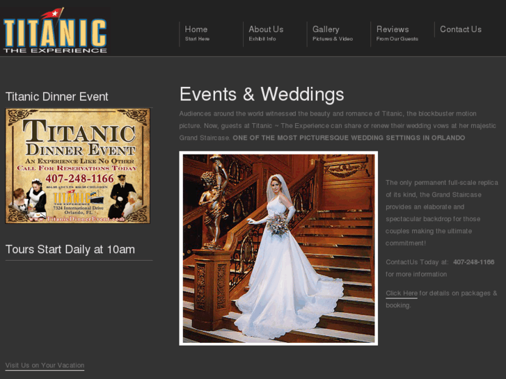 www.titanicwedding.com