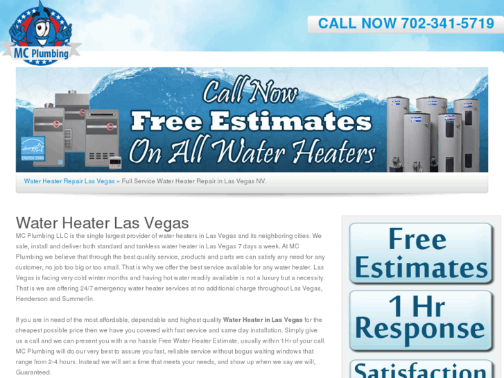 www.waterheaterlasvegas.net