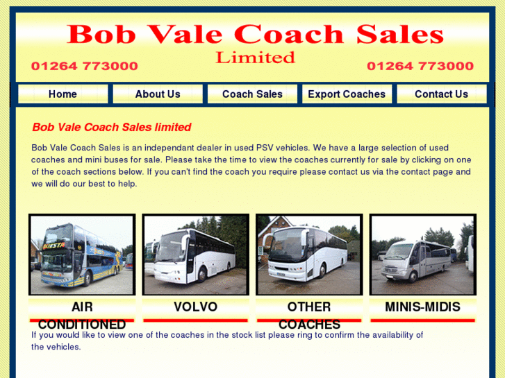 www.bobvalecoachsales.com