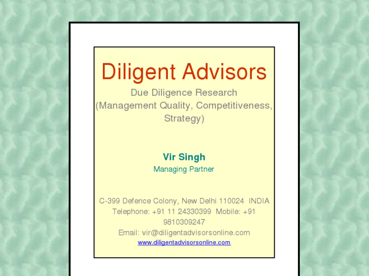 www.diligentadvisorsonline.com