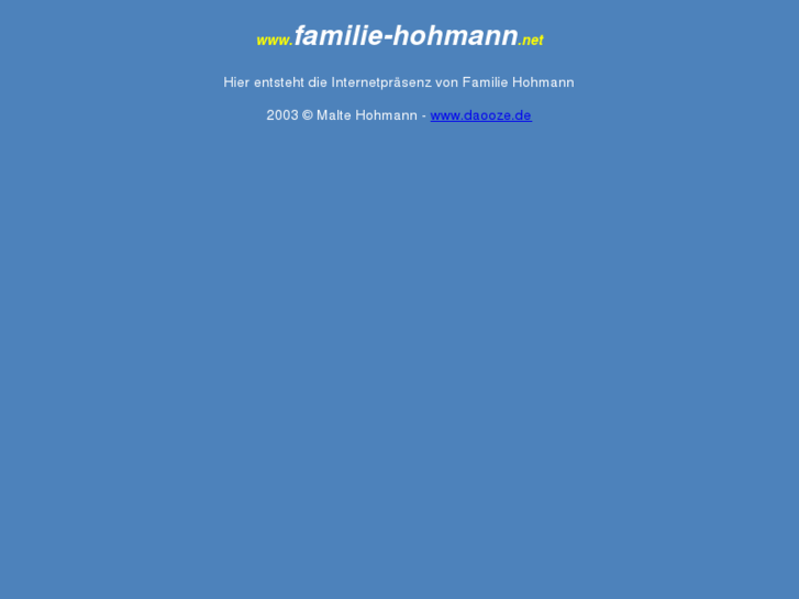 www.familie-hohmann.net