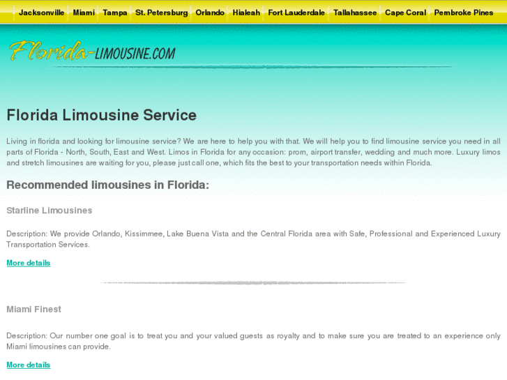 www.florida-limousine.com