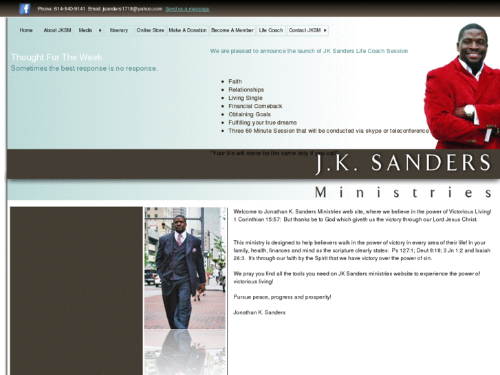 www.jksandersministries.com