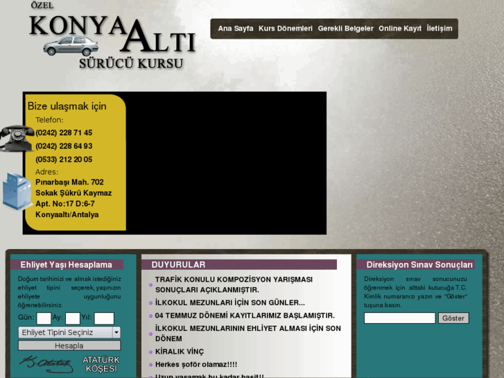 www.konyaaltisurucukursu.com