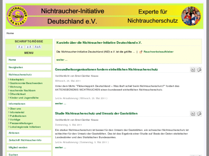 www.nichtraucherschutz.de