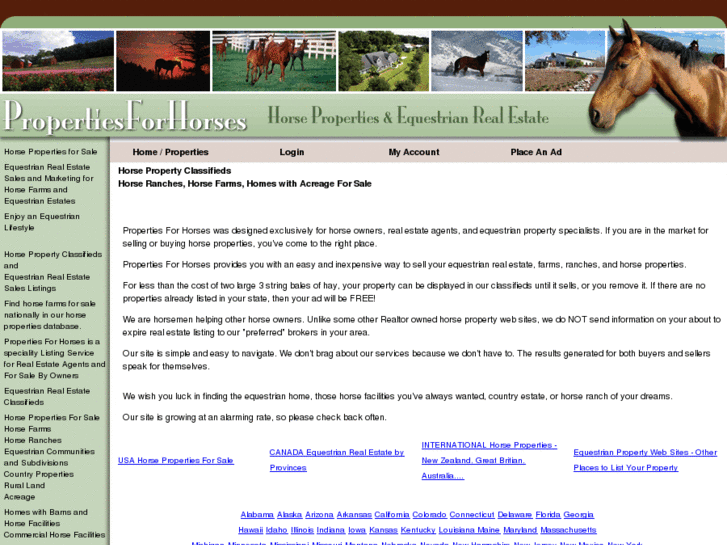 www.propertiesforhorses.com