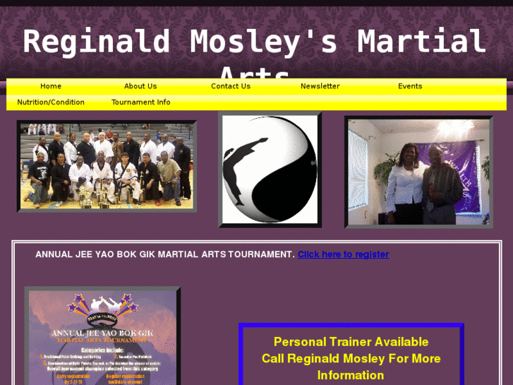 www.reginaldmosleymartialarts.com