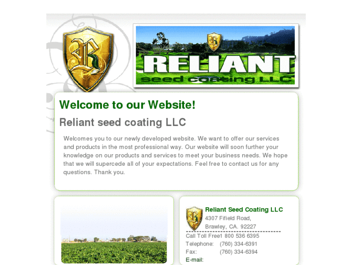 www.reliantseedcoating.com