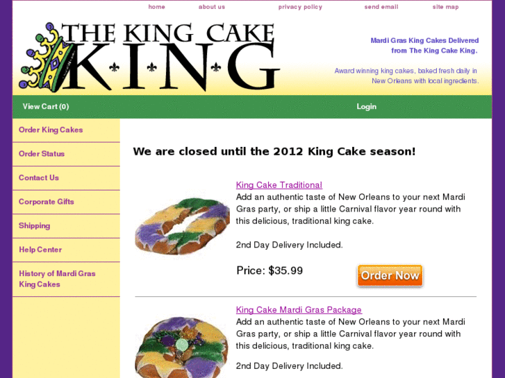 www.thekingcakeking.com