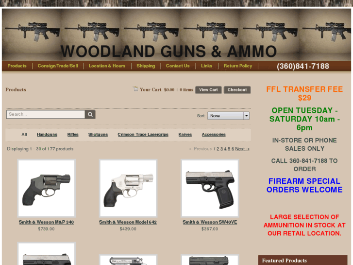 www.woodlandgunsandammo.com