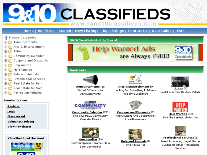 www.9and10classifieds.com