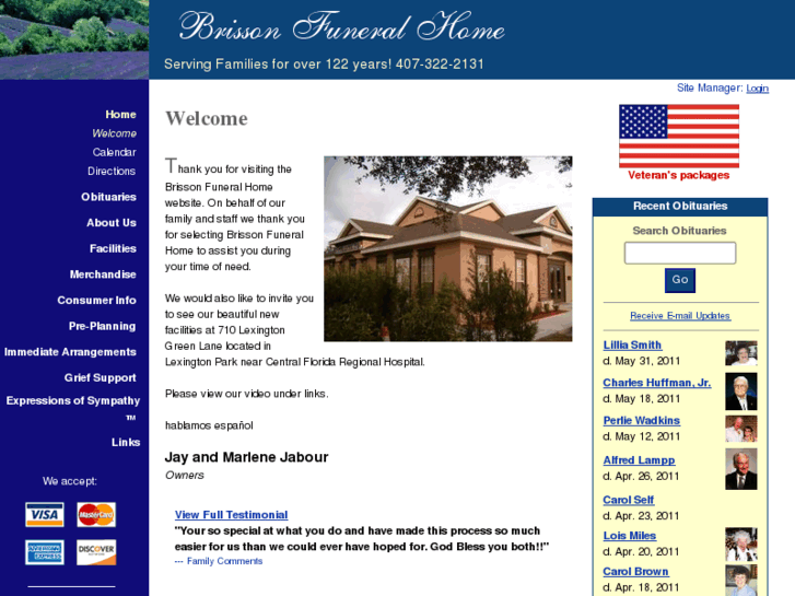 www.brissonfuneralhome.com