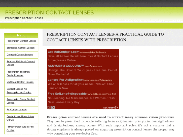 www.buyprescriptioncontactlenses.com