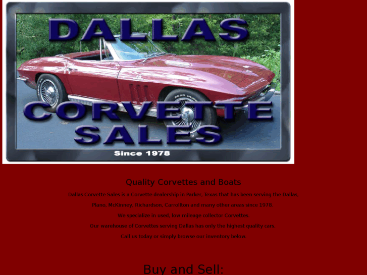 www.dallascorvettesales.com