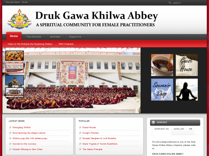 www.drukpa-nuns.org