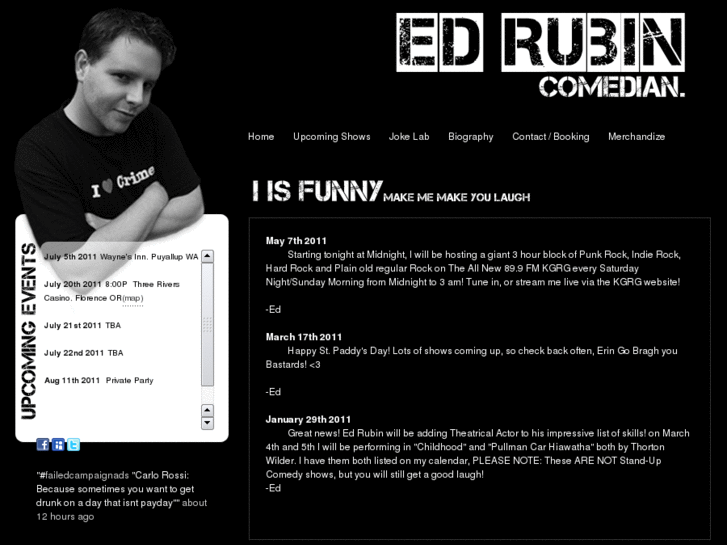 www.edrubincomedy.com