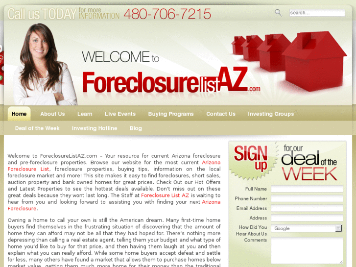 www.foreclosurelistaz.com