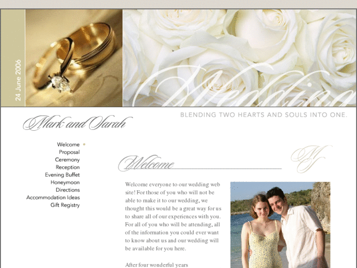 www.markandsarahswedding.com