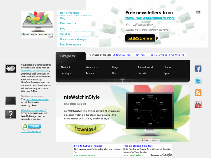 www.newfreescreensavers.com