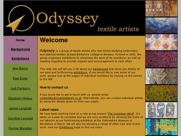 www.odysseytextileart.com