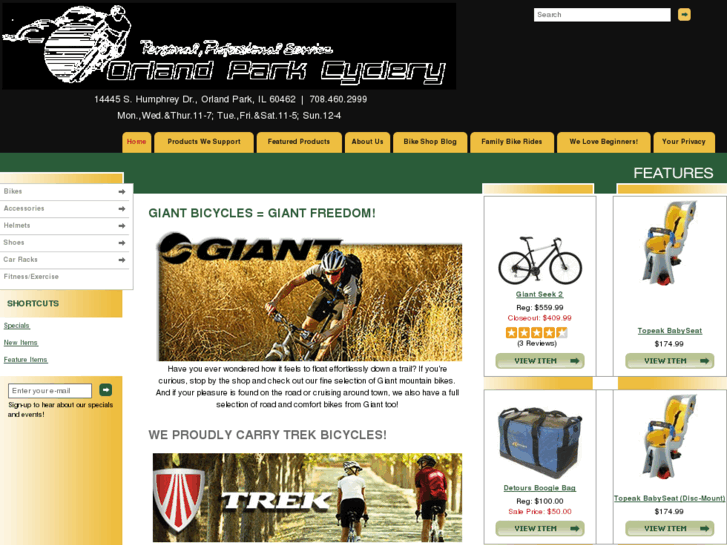 www.orlandparkcyclery.com