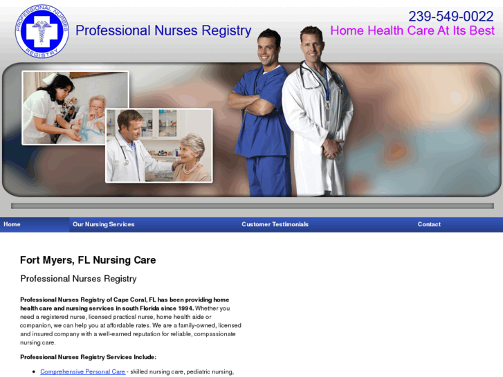 www.professionalnursesregistry.com