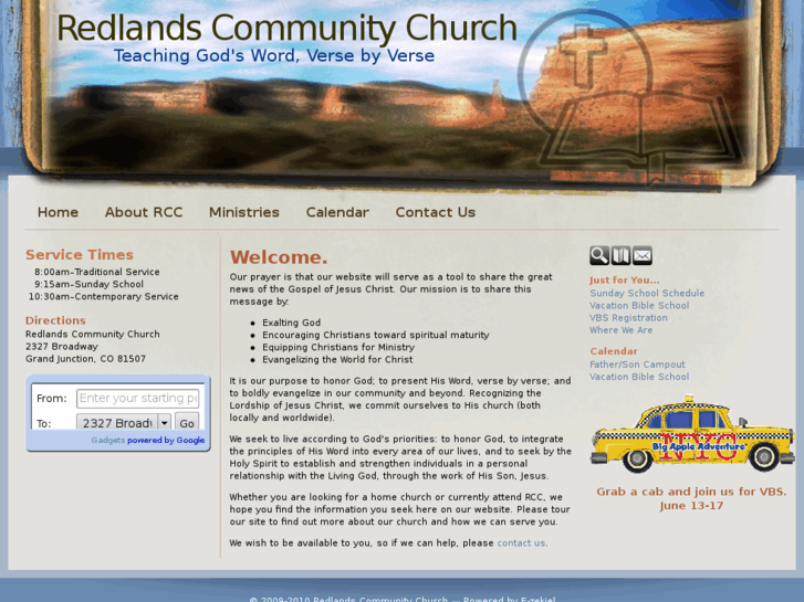 www.redlandschurch.net