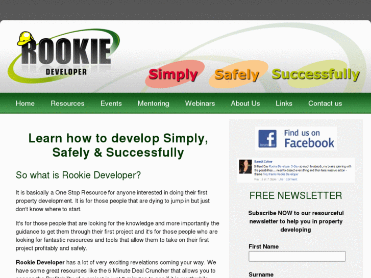 www.rookiedeveloper.com.au